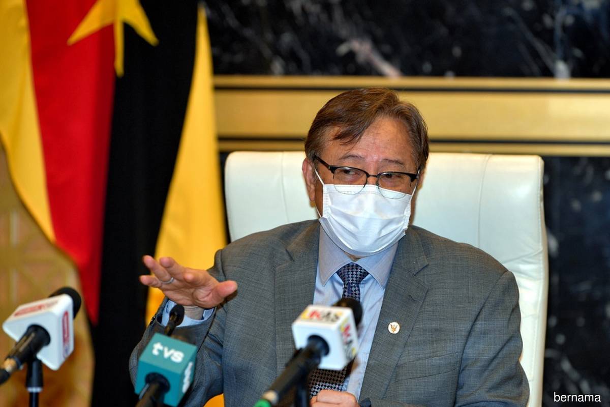 Sarawak Premier Tan Sri Abang Johari Tun Openg (Bernama filepix)