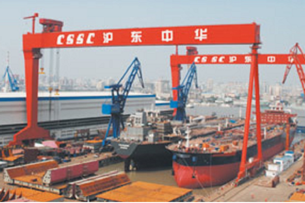 report-world-s-largest-containership-floated-out-for-msc-at-chinese