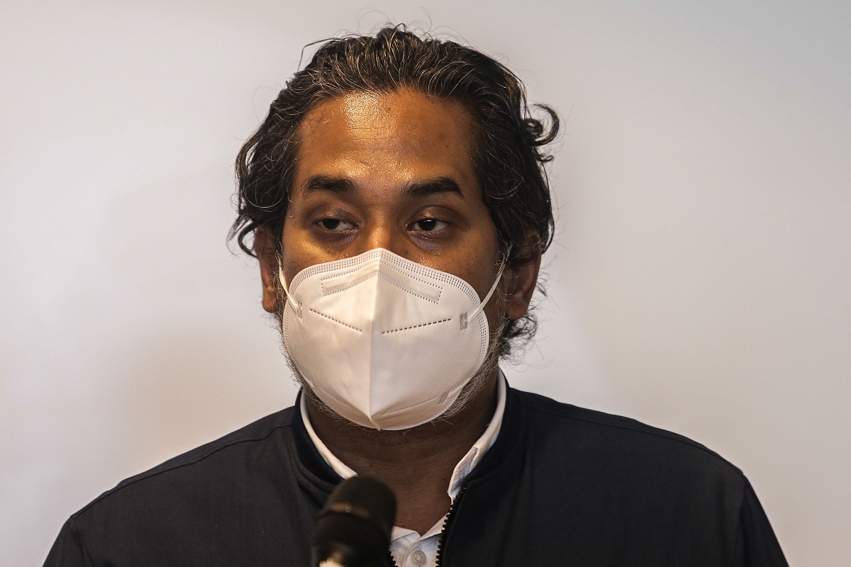 Khairy: The government did not make it hard for them (anti-vaccine groups), but it was their choice that made it difficult for them, they refused to listen to scientific arguments and this has resulted in them not being able to enjoy the freedom like the people who have been vaccinated. (Photo by Zahid Izzani Mohd Said/The Edge)