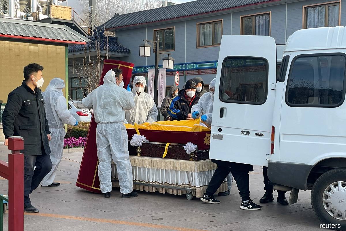 China is likely seeing one million Covid cases, 5,000 deaths a day | The  Edge Markets
