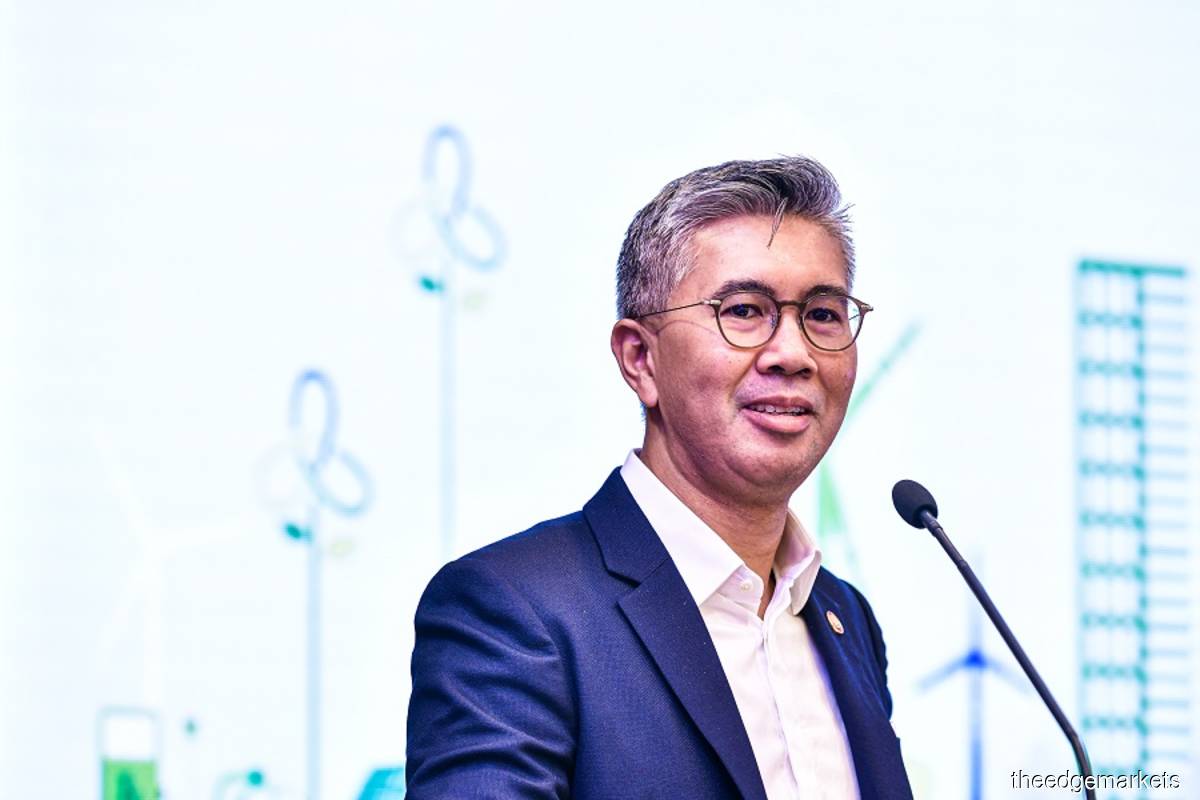Tengku Zafrul: The government is committed to implement development projects and programmes that prioritise environmental, social and governance (ESG) principles, in line with the United Nations’ Sustainable Development Goals (SDGs). (The Edge filepix by Zahid Izzani)