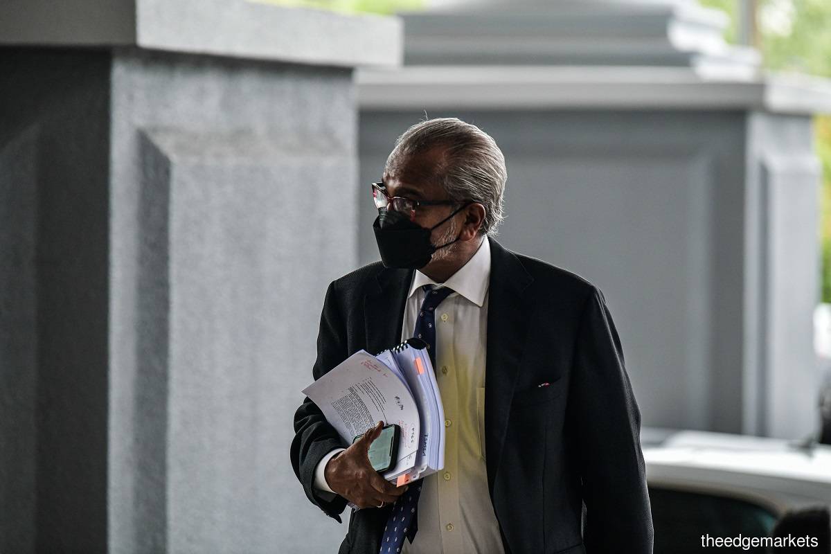 Shafee as seen at the Kuala Lumpur Court Complex on June 20 (Photo by Zahid Izzani Mohd Said/The Edge)