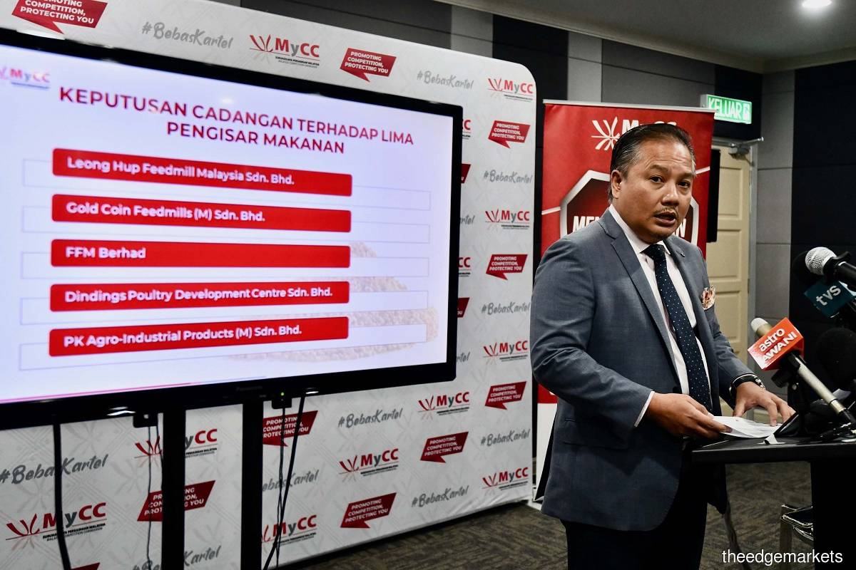 During a press conference on Friday (Aug 5), MyCC CEO Iskandar Ismail highlighted that the findings are provisional and it should not be assumed that any of the enterprises have broken the law at this stage. (Photo by Shahrin Yahya/The Edge)