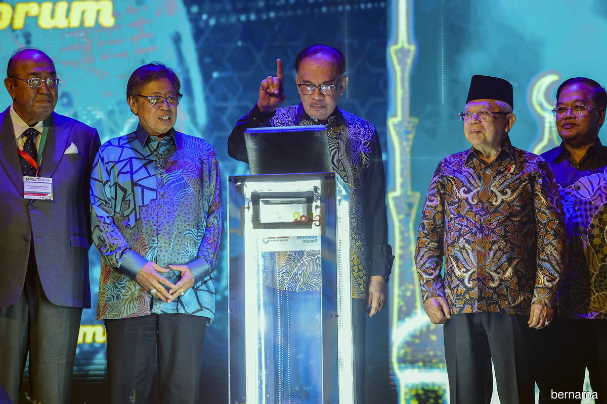 Wakil Presiden Indonesia mengunjungi Anwar