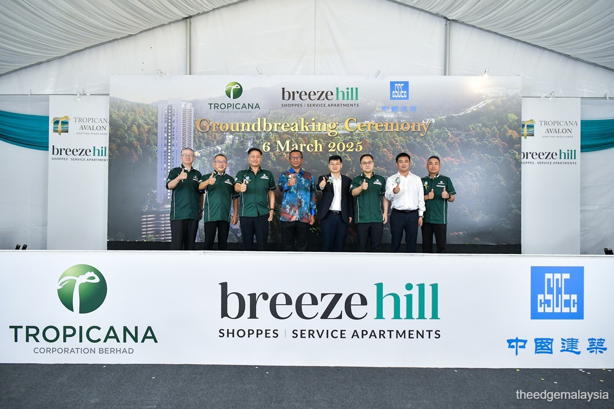 Tropicana Corp breaks ground for Breeze Hill Shoppes and Service ...