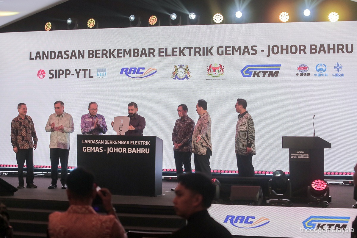 金马士-新山电气化双轨线启动，彻底改变国家交通