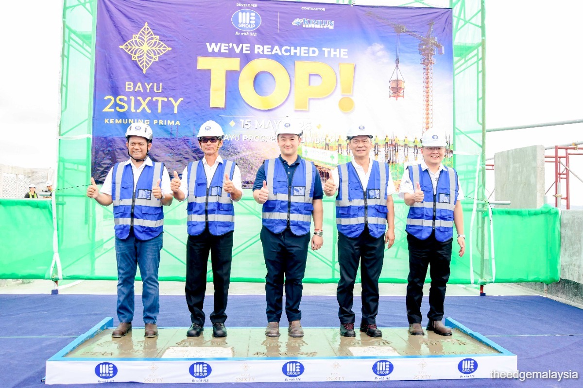 Melati Ehsan tops out Bayu 2Sixty residences in Kemuning Prima, Shah ...