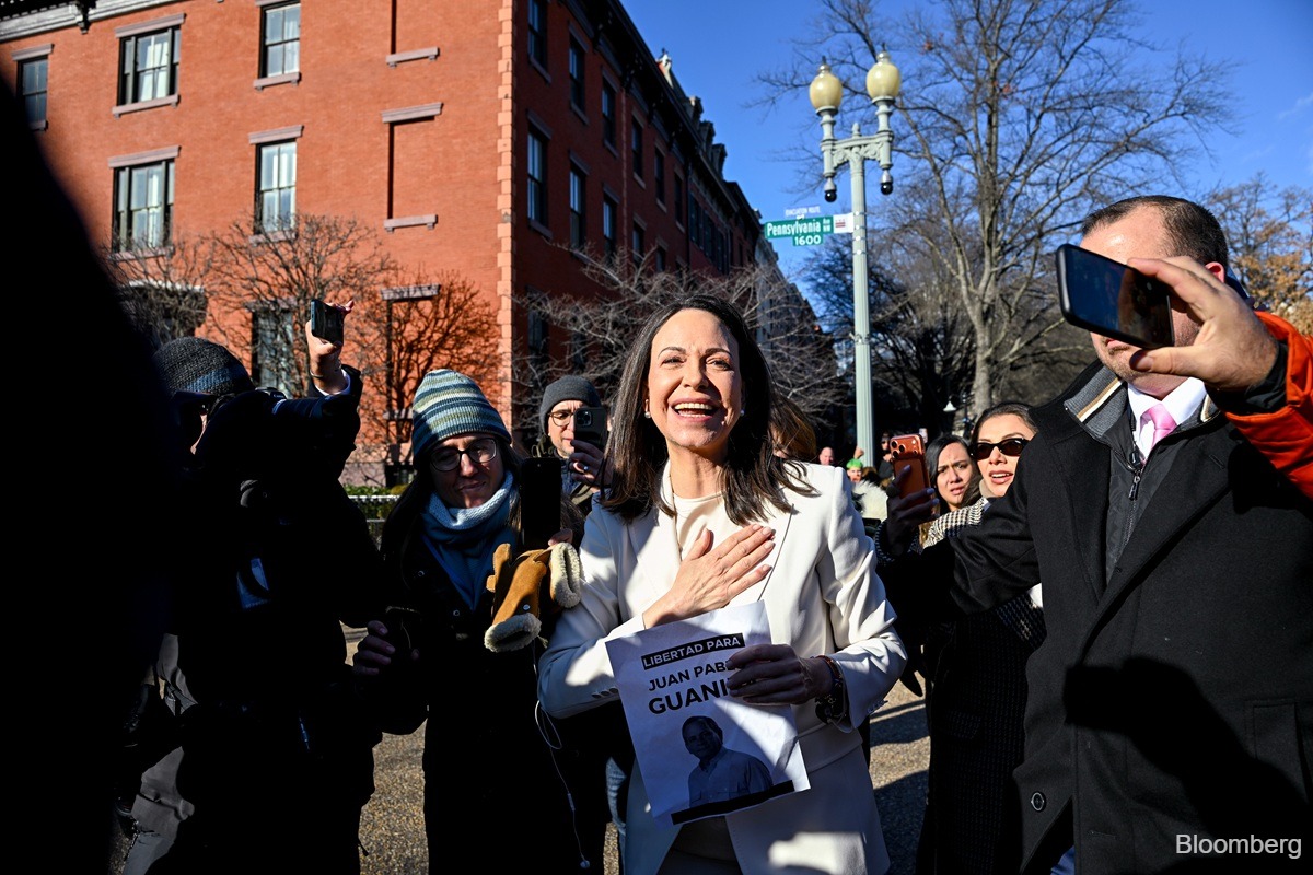 Venezuela&rsquo;s Machado gives Trump her Nobel in bid for his favour