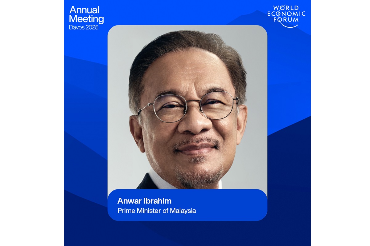 WEF confirms Anwar’s participation in 2025 annual meeting