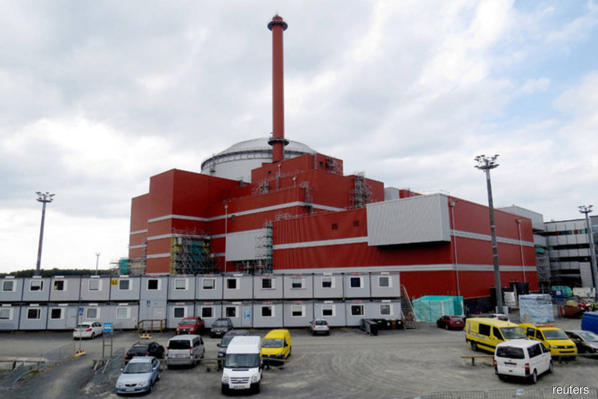 A general view of the unfinished Olkiluoto-3 nuclear reactor in Eurajoki, Finland on Aug 17, 2017. (Reuters filepix)