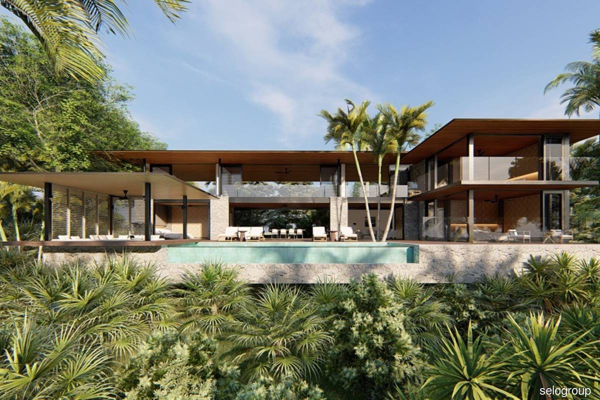 An artist's impression of a hilltop residence (Photo credit: Selo Group)