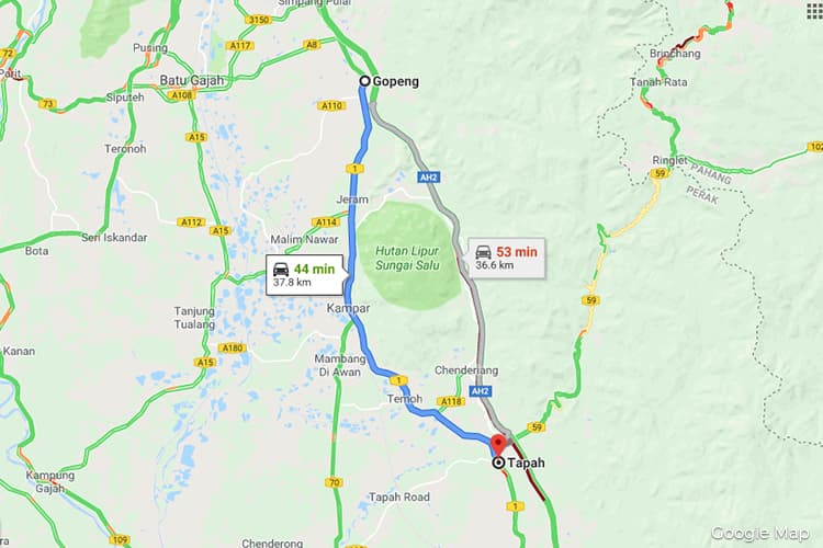 Aidilfitri Traffic Report 5km Snarl Between Tapah And Gopeng Otherwise Smooth The Edge Markets