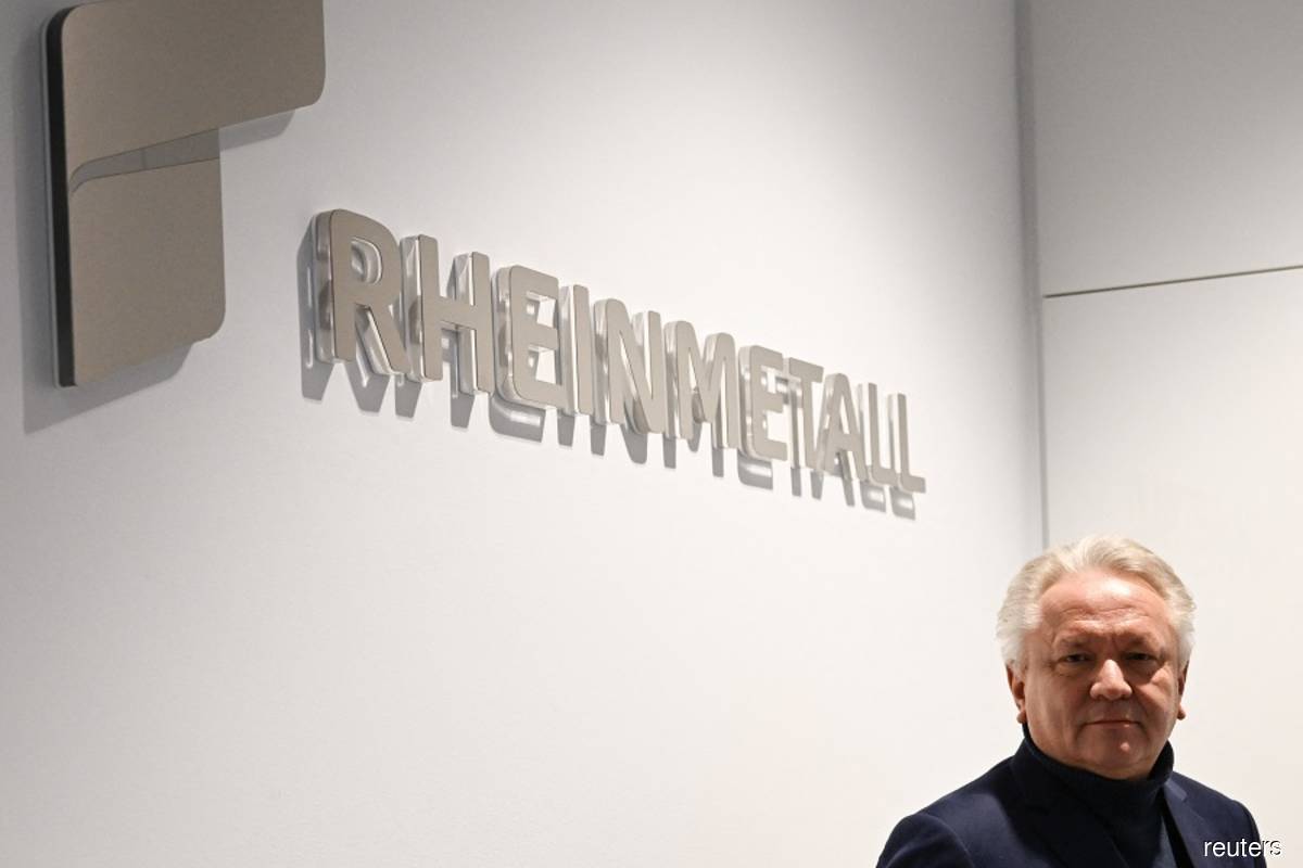 Rheinmetall CEO Armin Papperger poses at company headquarters in Duesseldorf, Germany on Jan 27, 2023 during a Reuters' interview. (Photo by Jana Rodenbusch/Reuters)