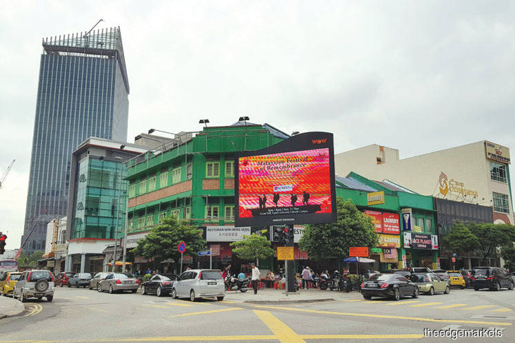 Jalan Imbi a mix of new and old developments