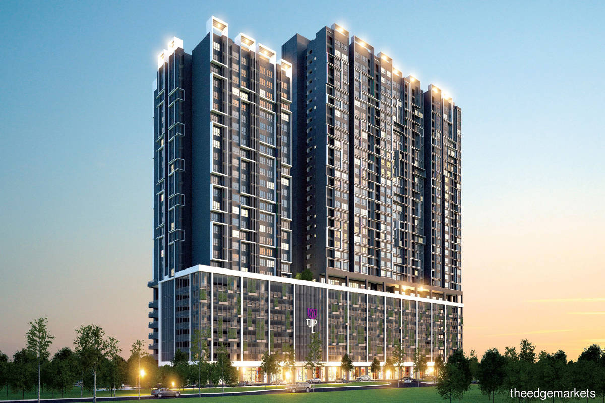 Tulip Residence is  a joint venture between Chester Denai Alam, the landowner and Setiakon Builders Group (Photo by Chester Group)