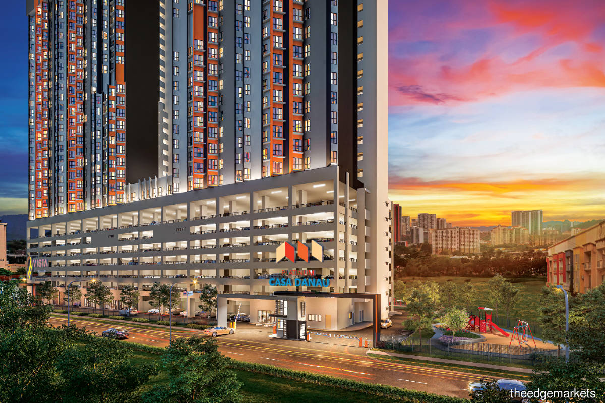 An artist’s impression of Platinum Casa Danau Residences, which has a GDV of RM113.9 mil (Photo by Platinum Victory)