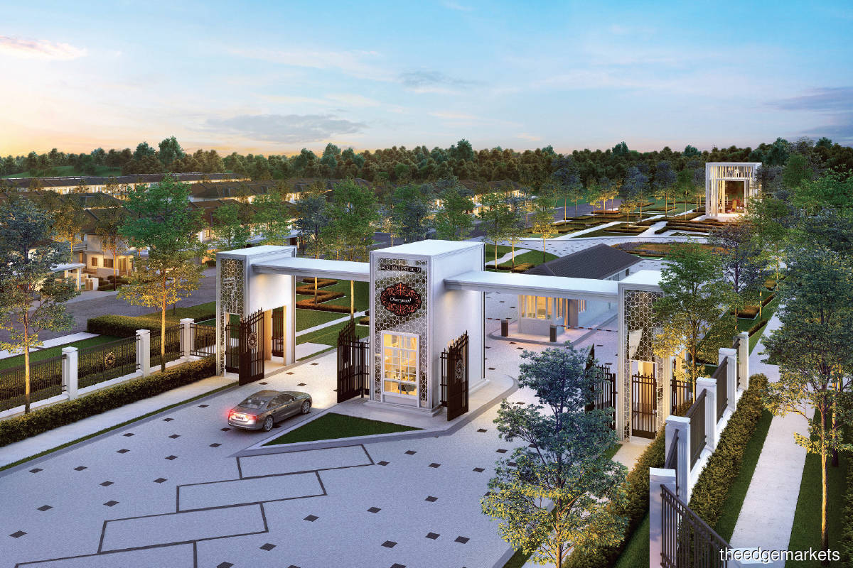 Cheerywood, which has a GDV of RM498 million, will comprise a total of 576 two-storey Park Homes, Classic Homes and Garden Homes (Photo by EcoWorld)