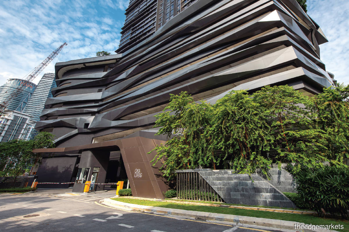 8 Kia Peng is located on one of the highest points of the Kuala Lumpur city centre (Photo by Architects 61)