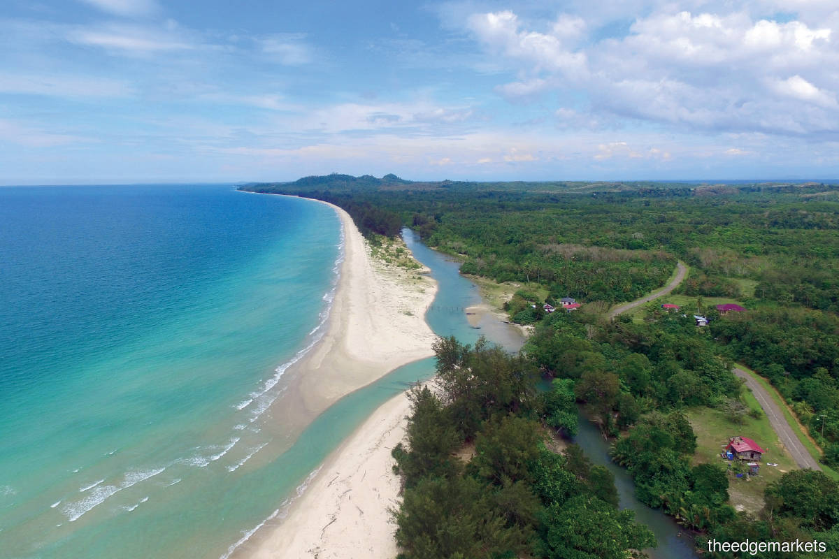 By the last quarter of 2024, there will be a new 41-acre Club Med resort on this beach in Kota Kinabalu (Photo by Club Med)
