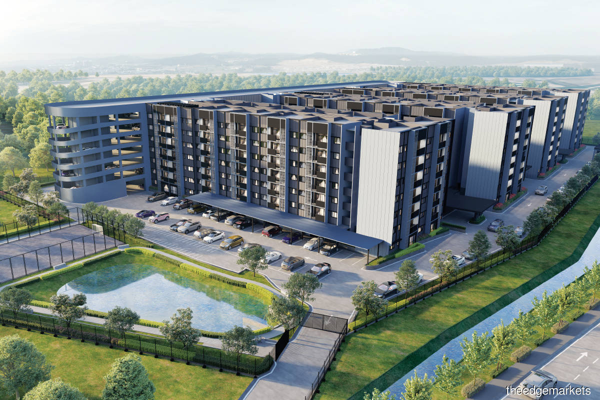 Alea Residence is part of the Myra Alam township development located in Puncak Alam, Selangor (Photo by OIB)