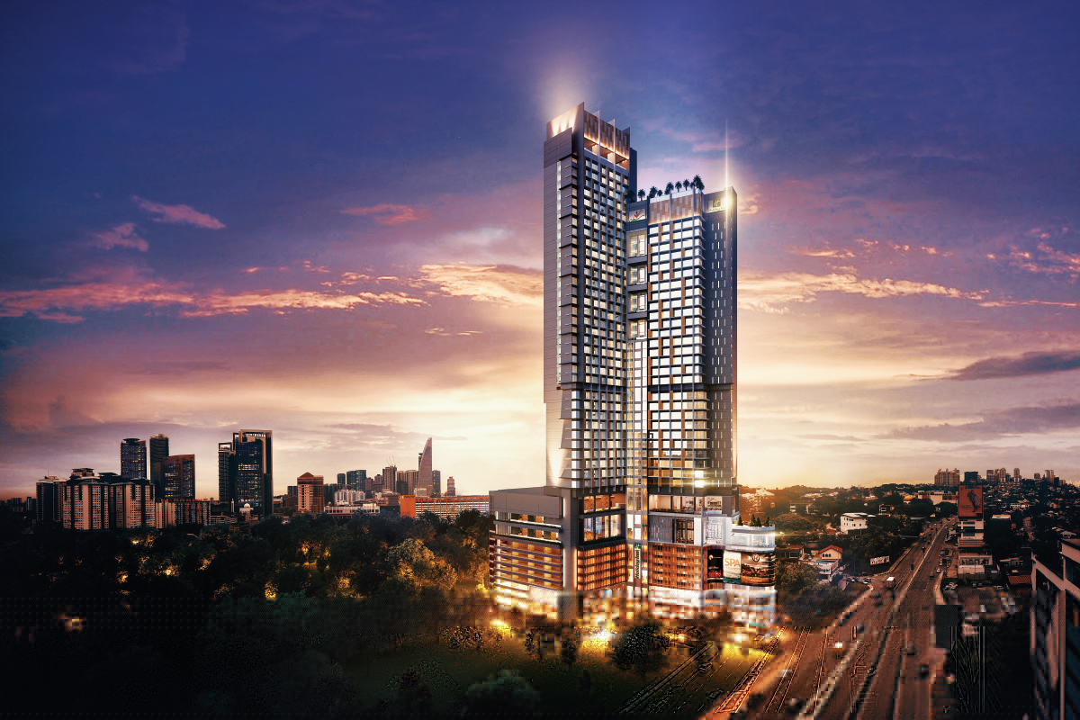 An artist’s impression of Alfa Bangsar, which is scheduled to be completed in 3Q2023 (Photo by City Motors)