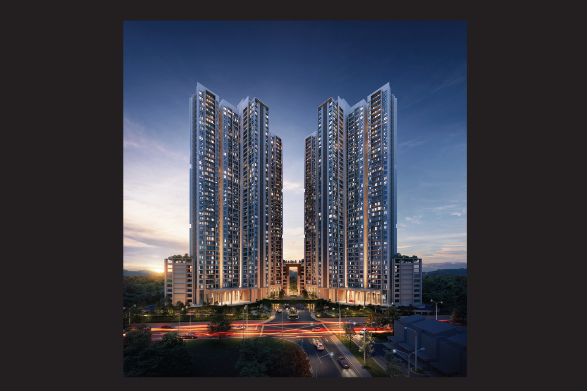 An artist’s impression of Dwitara Residences,  the first two phases of  Surya PJ South (Photo by Asian Pac)