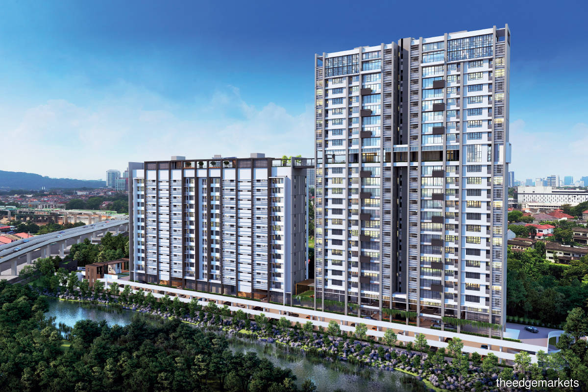 The RM187.9 million project next to SMK Damansara Jaya and Sungai Kayu Ara is scheduled to be launched next month (Photo by OCR Group)