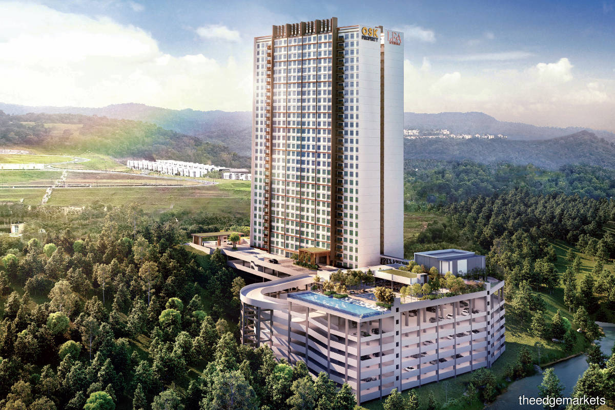 LEA by the Hills is an upcoming RM220 million condominium development in Taman Melawati, Selangor (Photo by osk Property)