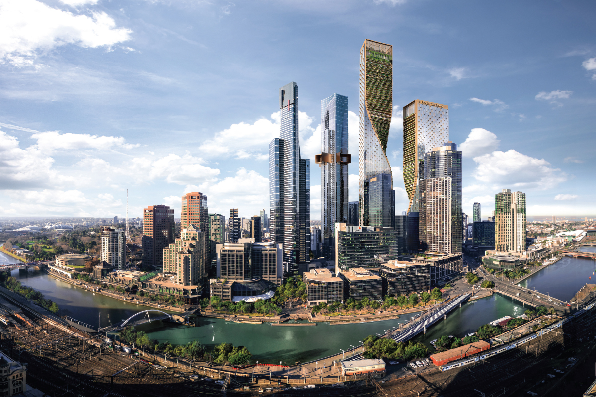 STH BNK by Beulah, which will feature the tallest building in the southern hemisphere, is a short distance from the Yarra River and CBD (Photo by Beulah International)