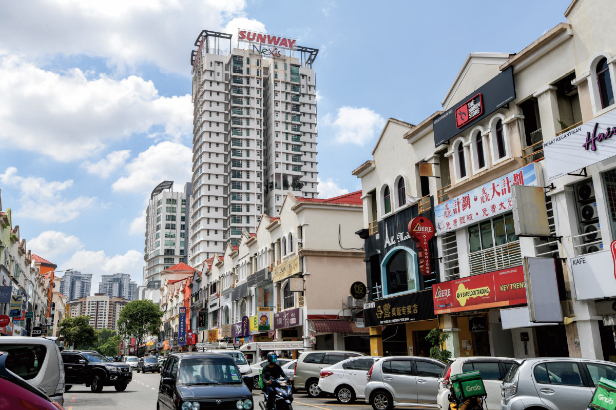 Dataran Sunway in Kota Damansara has always been a vibrant commercial hub (Photo by Shahrill Basri/The Edge)