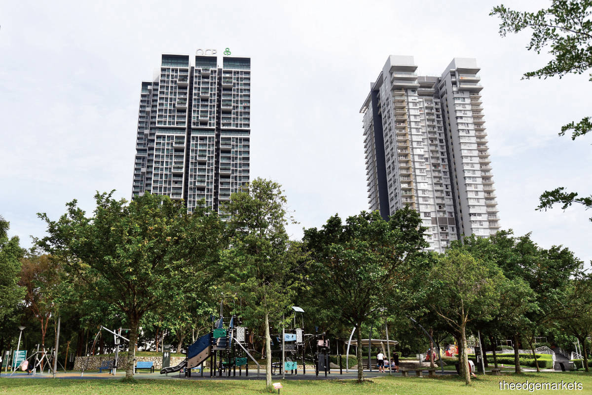 High-rise condos in Desa ParkCity are generally more popular and preferred in the rental market owing to their lower rates, according to Khong (Photo by Patrick Goh/The Edge)
