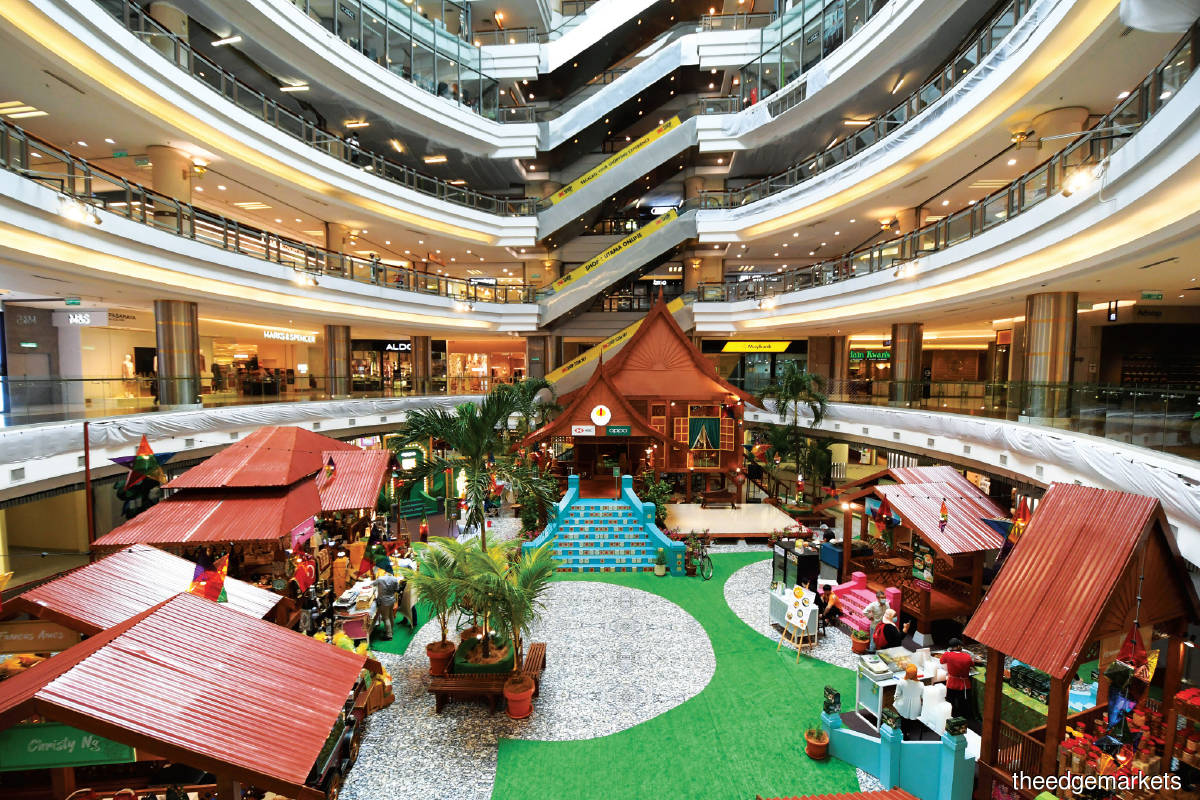 Relevance is the lifeline for retail centres, both big and small (Photo by Low Yen Yeing/The Edge)