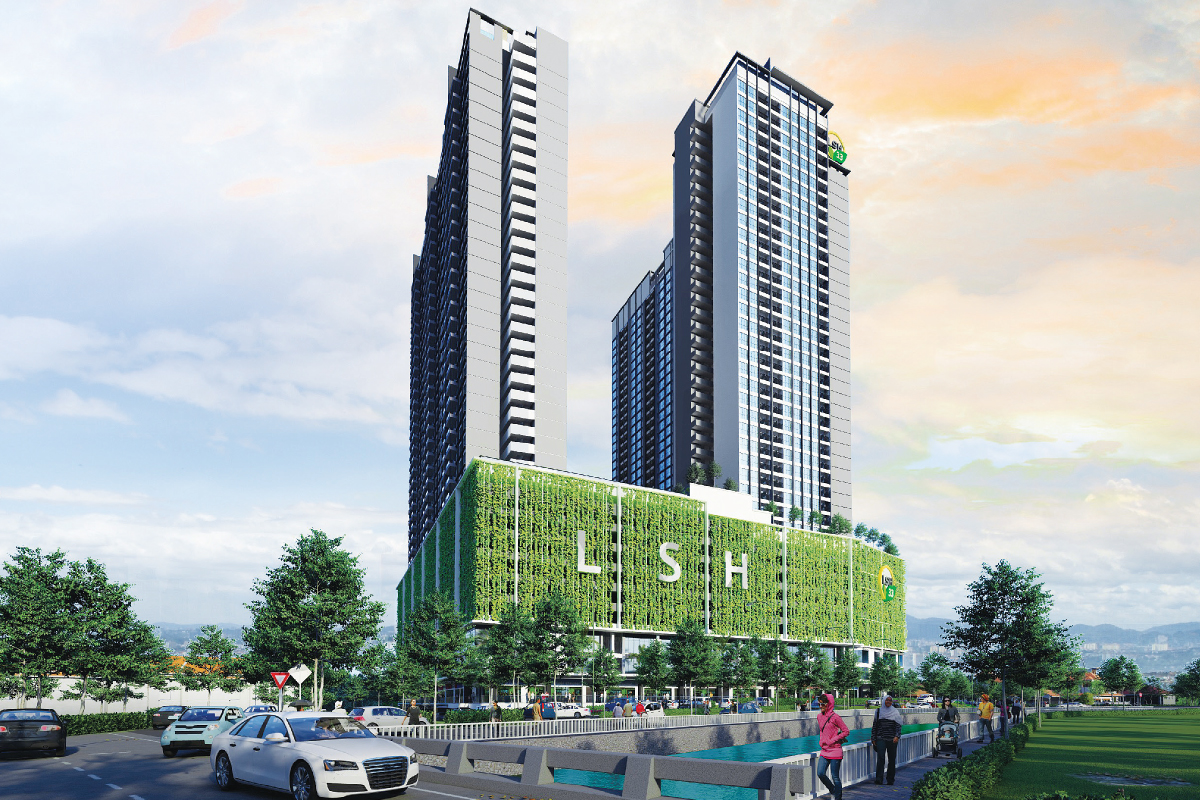 LSH33 will comprise four components, namely serviced apartments, Residensi Wilayah units, Perumahan Penjawat Awam Malaysia units and retail space (Photo by LSH Holdings)