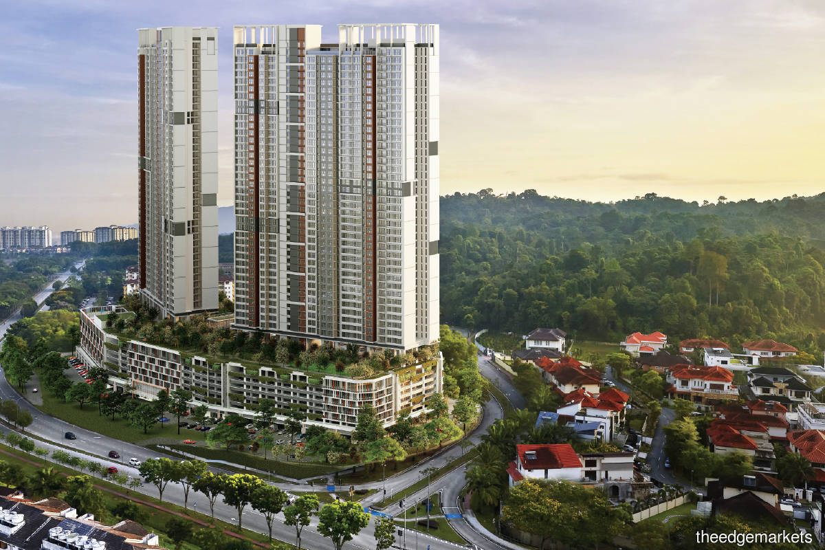 Sunway d’Hill in Kota Damansara is located close to the Kota Damansara Community Forest Reserve (Photo by Sunway)