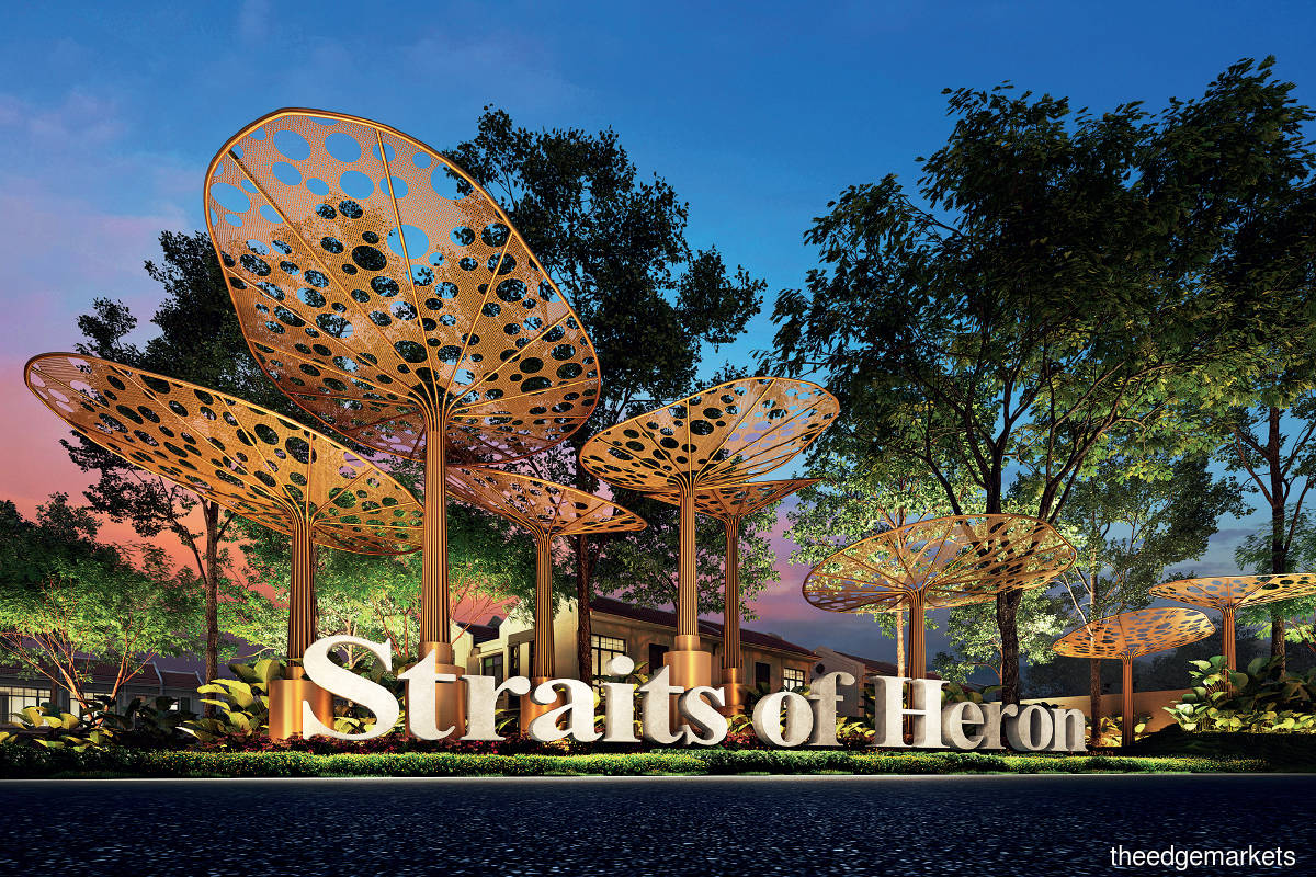 The Straits of Heron contains several exclusive collections of bungalows and semi-detached houses on a 20-acre peninsular within Setia Eco Park (Picture by S P Setia)