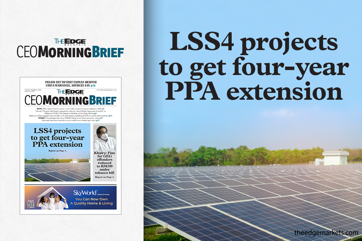 LSS4 projects to get four-year PPA extension