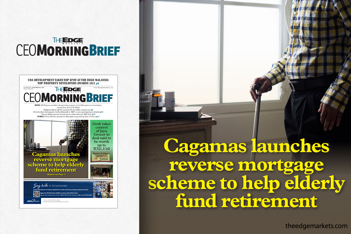 Cagamas launches reverse mortgage scheme to help elderly fund retirement