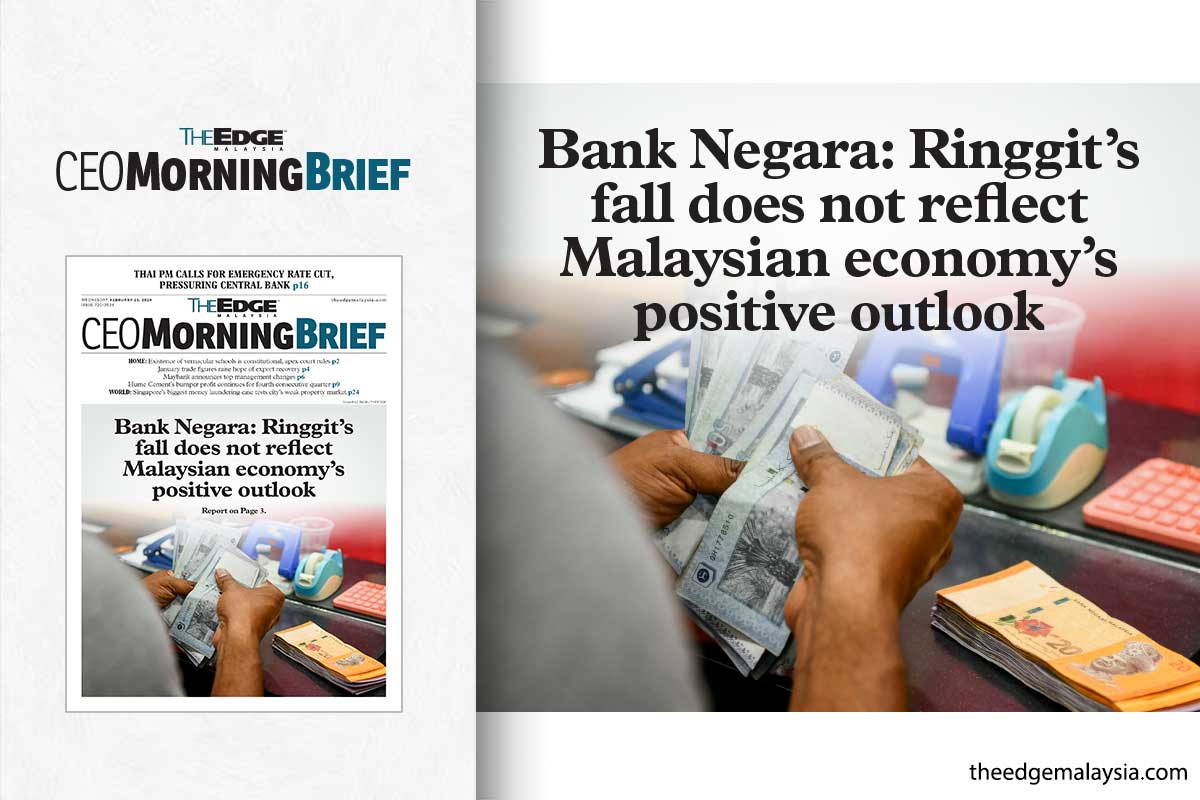 Ringgit's Current Level Doesn't Reflect Malaysia's Positive Outlook ...