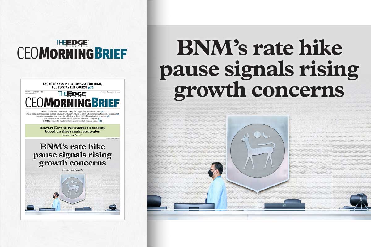 BNM's Rate Hike Pause Signals Rising Growth Concerns