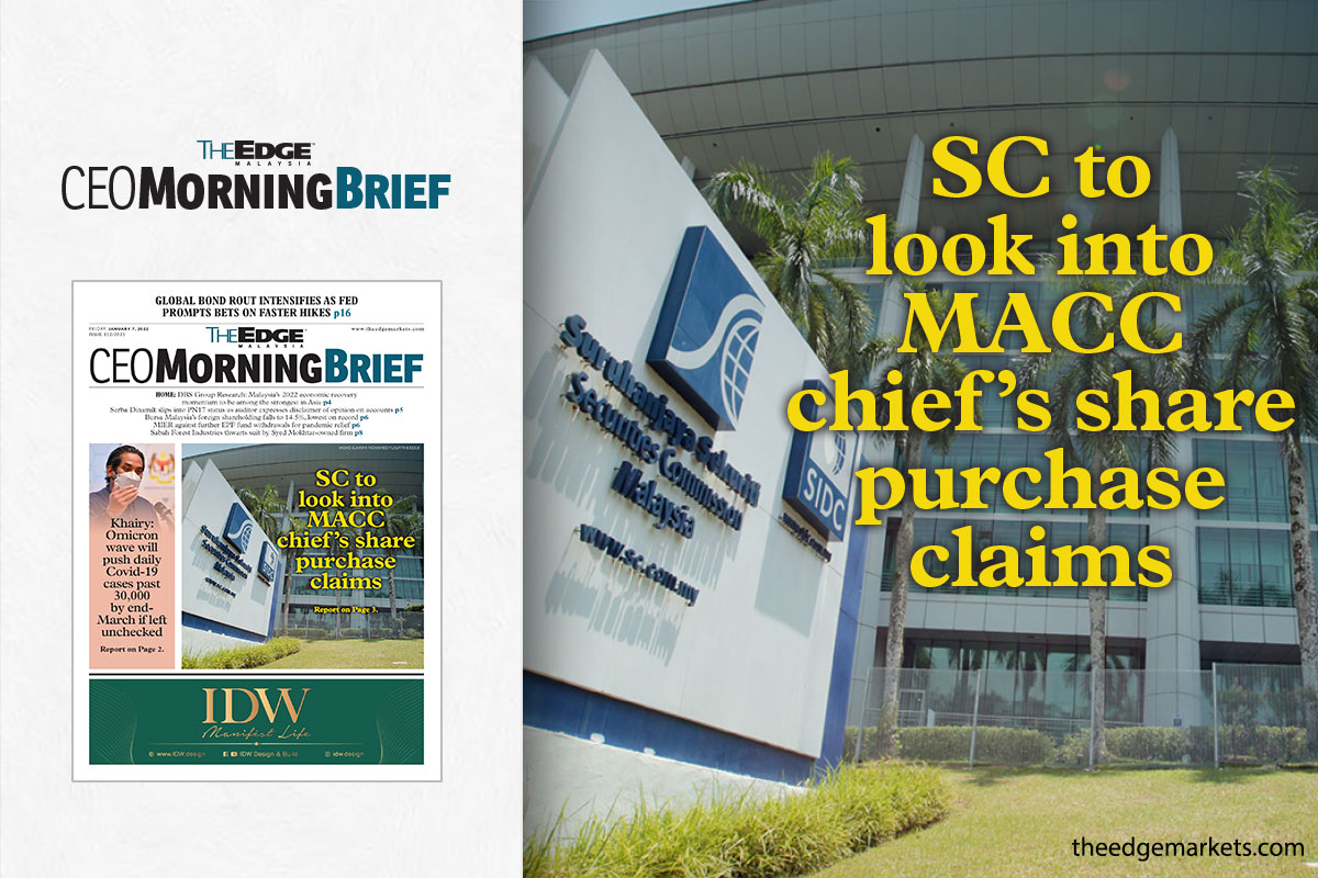 SC to look into MACC chief's share purchase claims