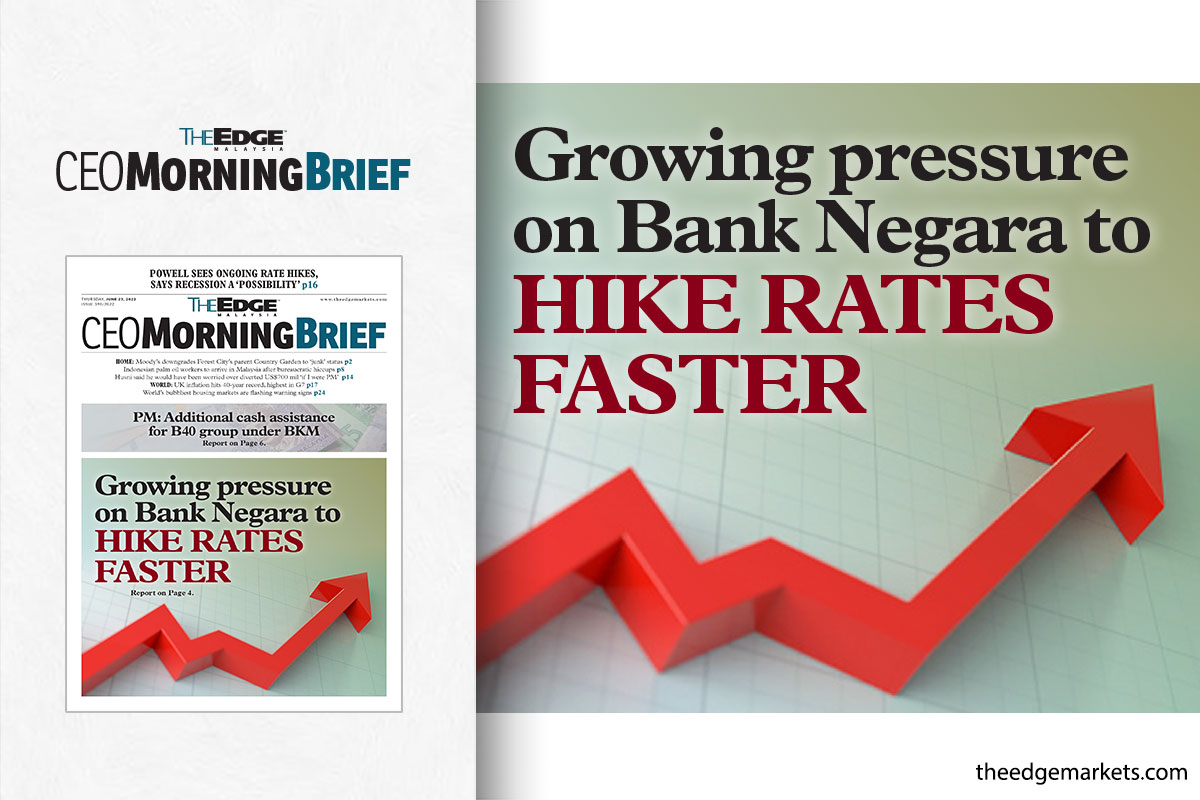 Growing pressure on Bank Negara to hike rates faster
