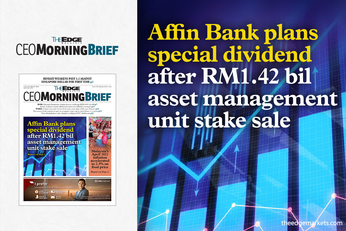 Affin Bank plans special dividend after RM1.42b asset management unit stake sale