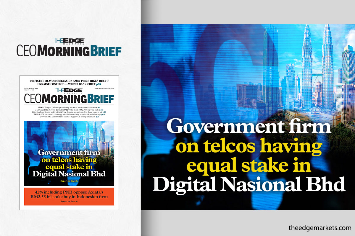 Government firm on telcos having equal stake in Digital Nasional Bhd