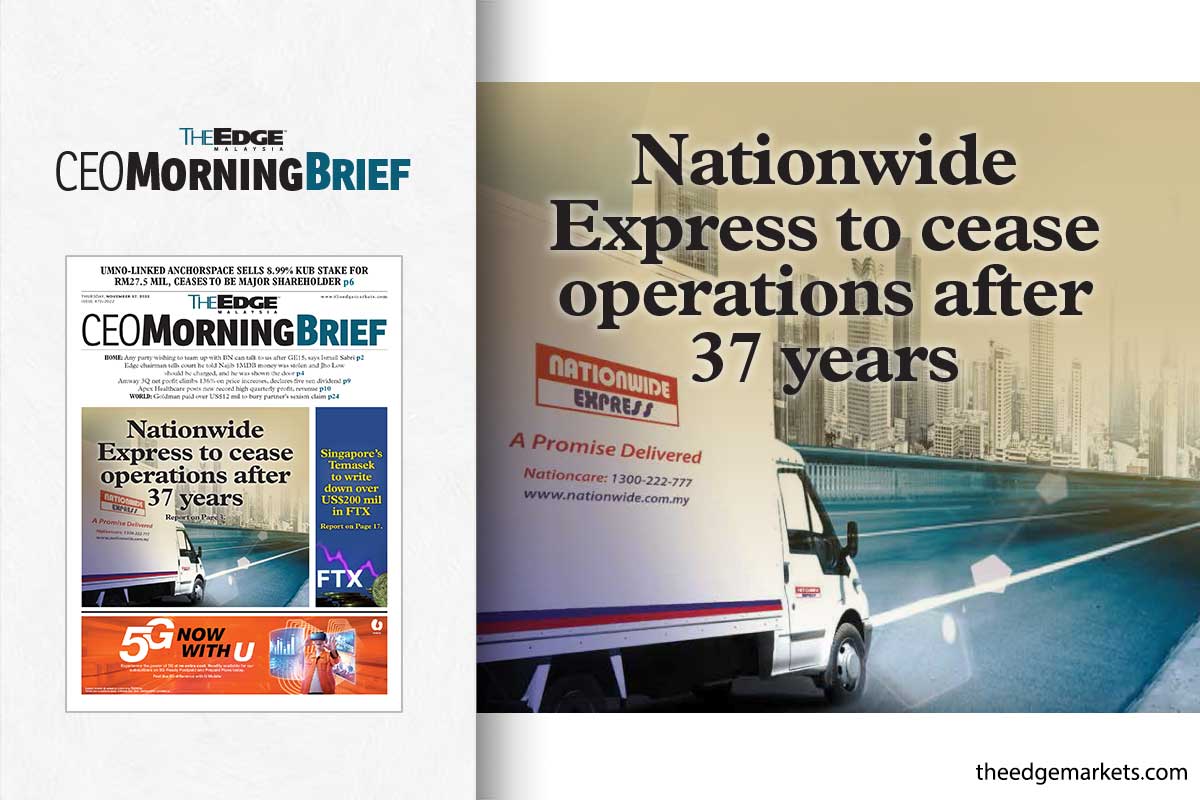 Nationwide Express to cease operations after 37 years