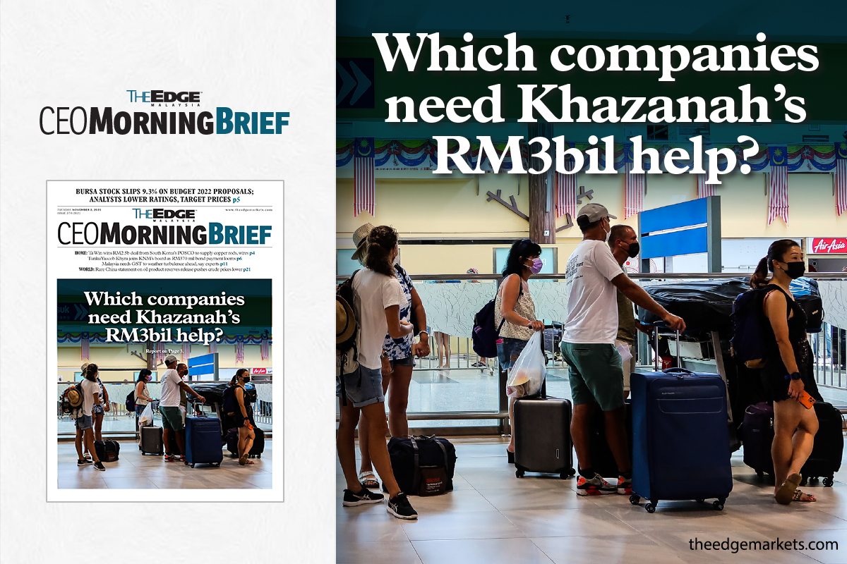 Which companies need Khazanah's RM3 bil help?