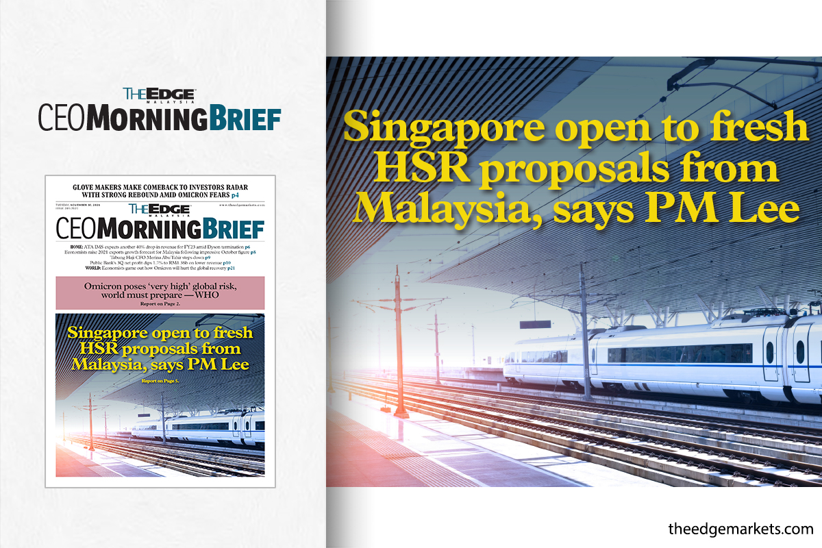 Singapore open to fresh HSR proposals from Malaysia, says PM Lee