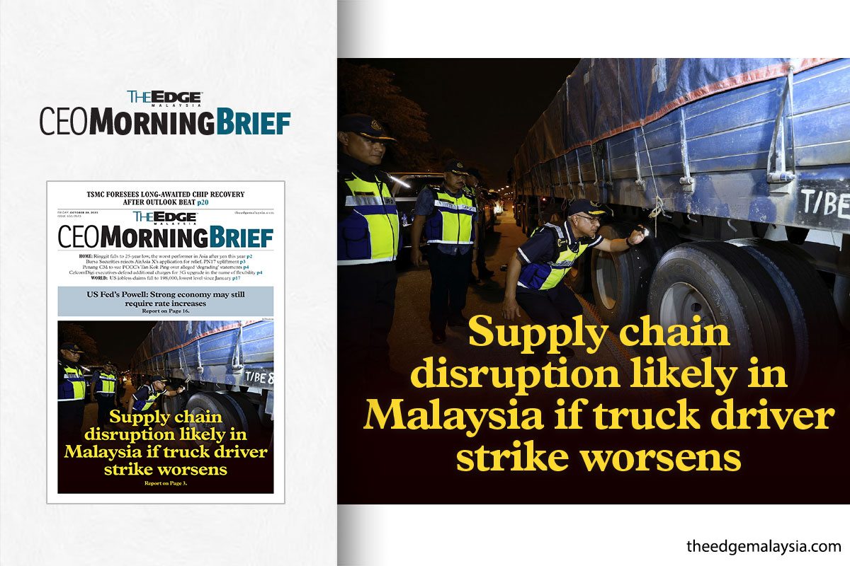 Supply chain disruption likely in Malaysia if truck driver strike worsens