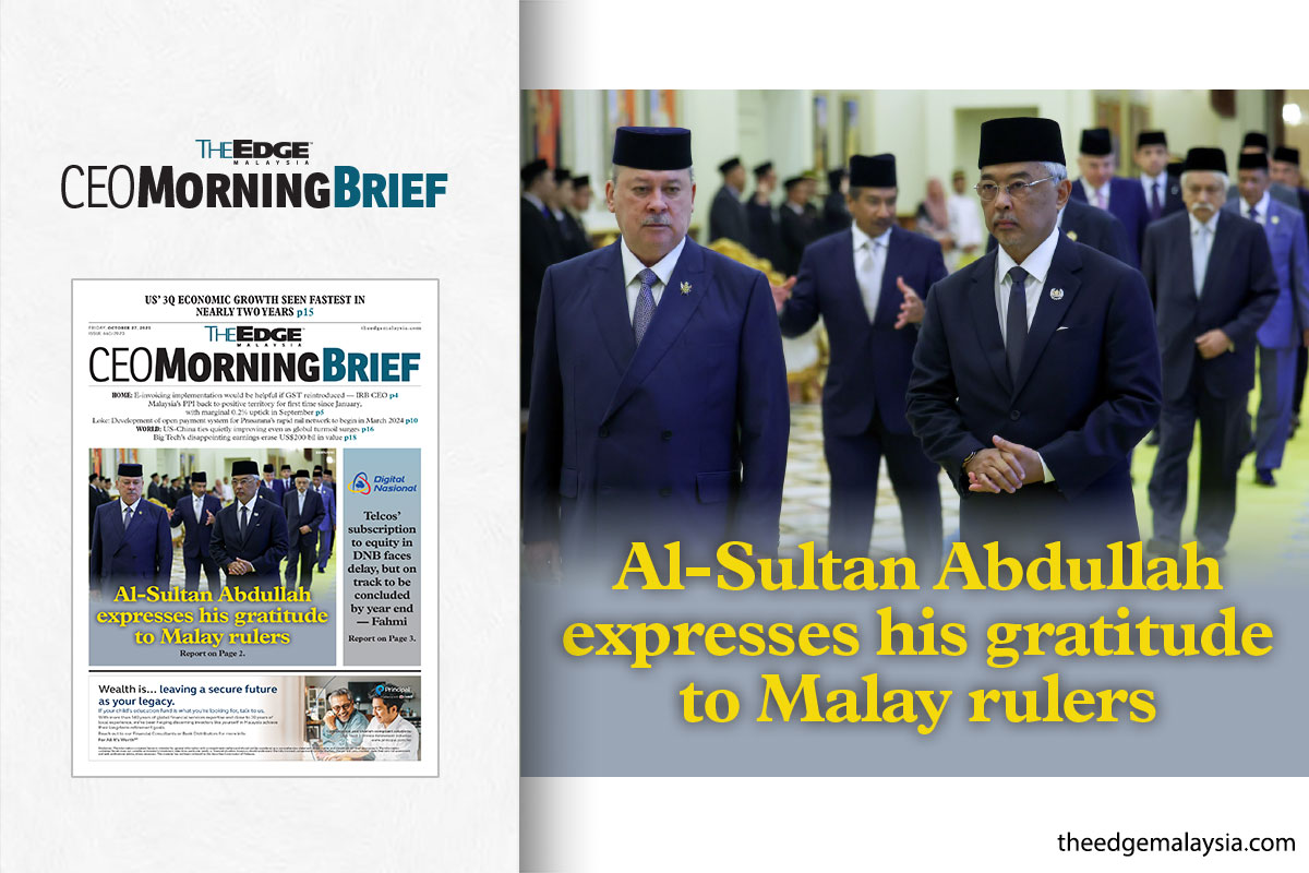 Al-Sultan Abdullah Expresses His Gratitude to Malay Rulers | I3investor