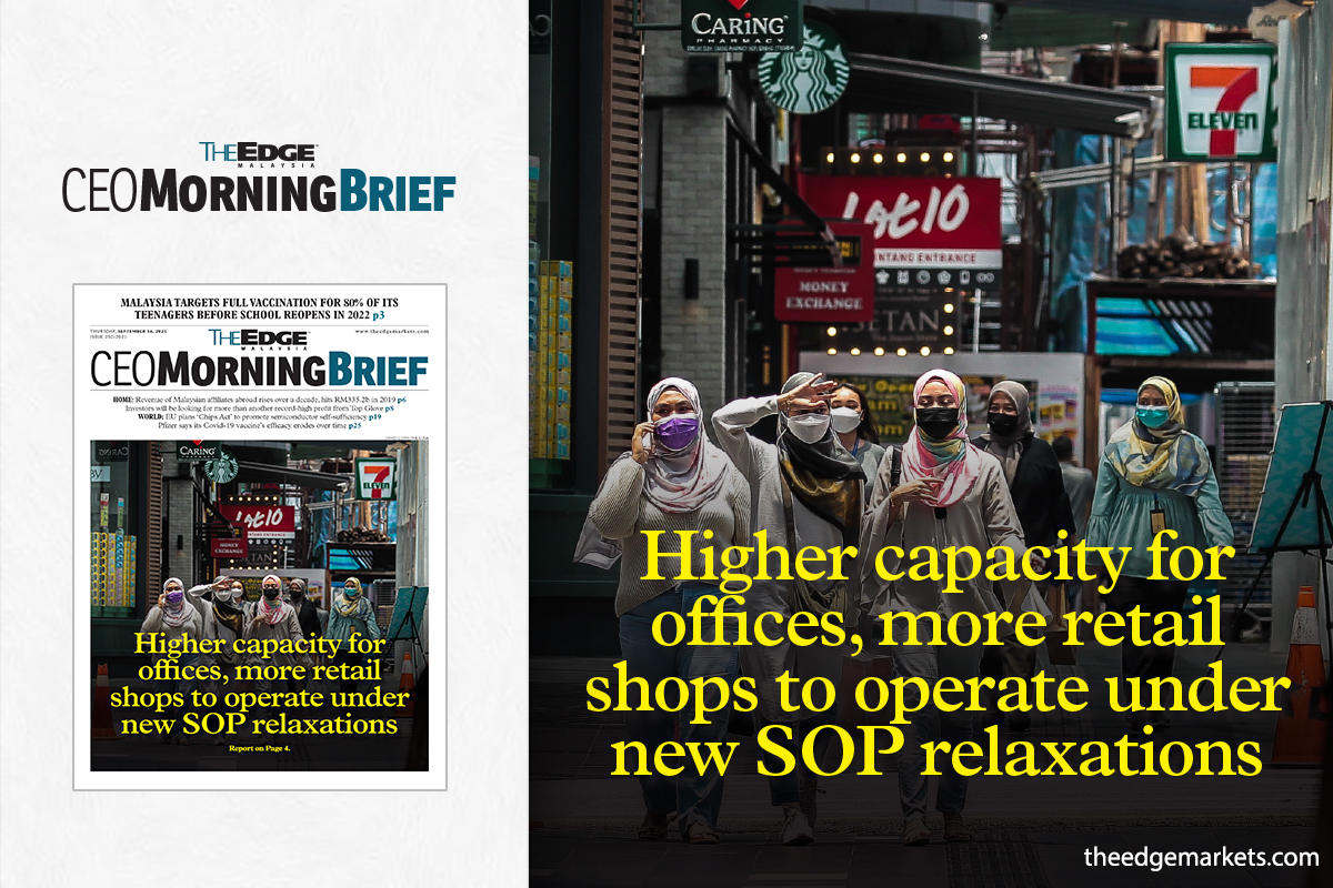 Higher capacity for offices, more retail shops to operate under new SOP relaxations