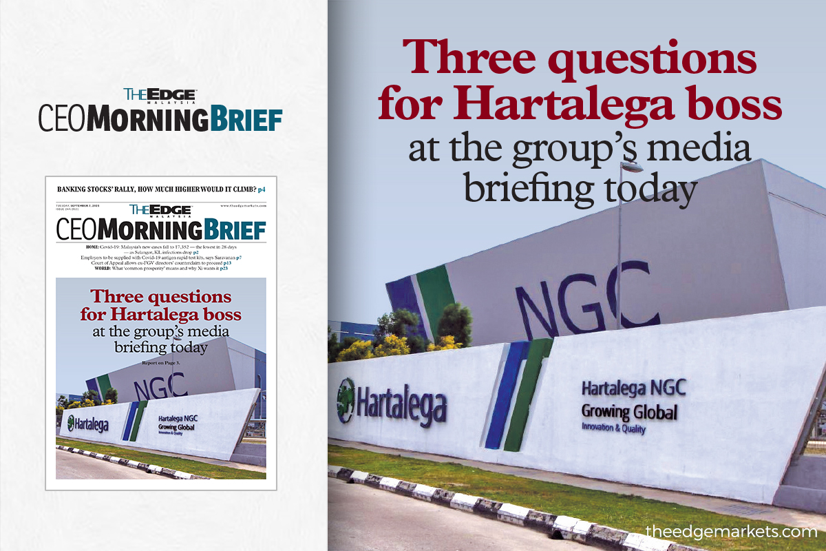 Three Questions For Hartalega Boss At The Group S Media Briefing Today The Edge Markets